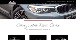 Desktop Screenshot of carneysauto.com